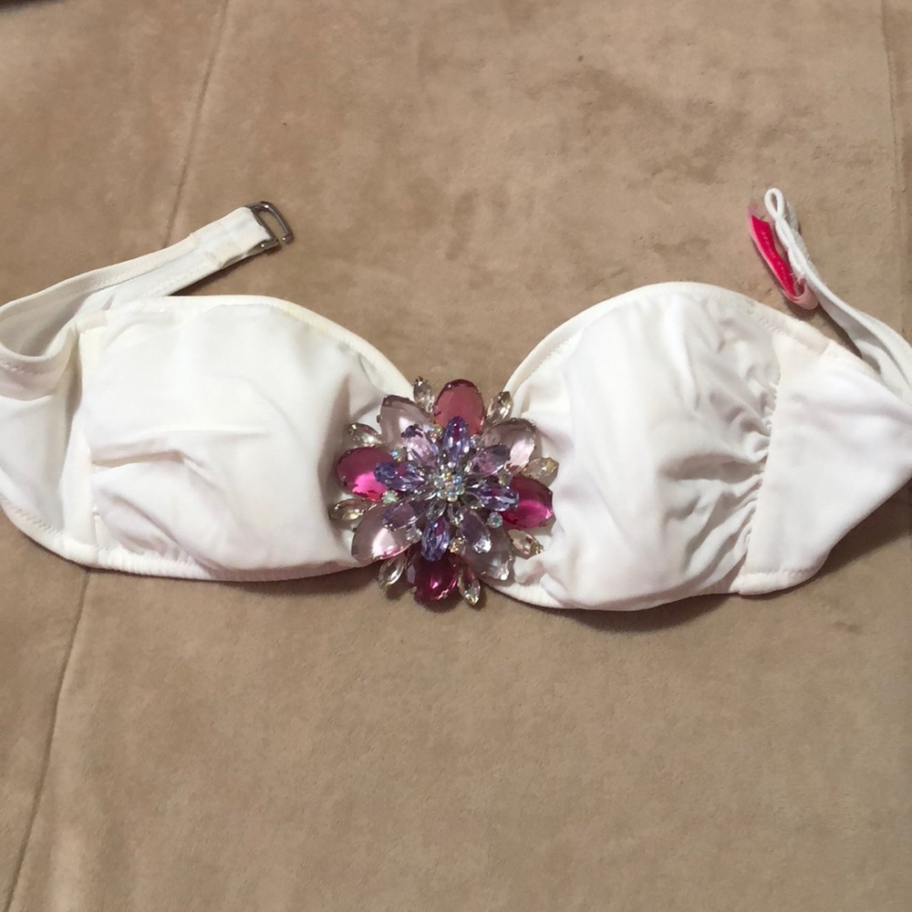 VS lightly padded swim top, bandeau